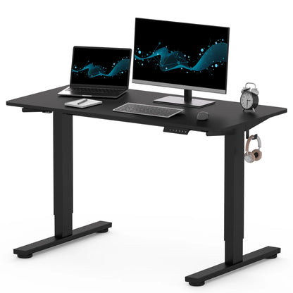 FLEXISPOT 40"X24" Home Office Height Adjustable Standing Desk Black Computer Desk